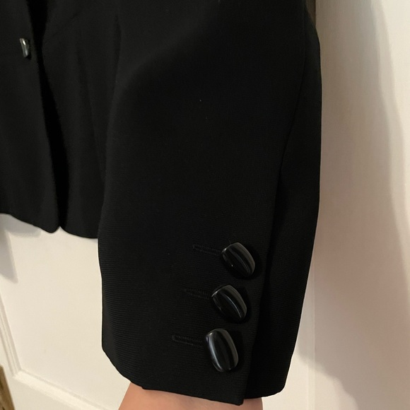 Liz Claiborne Women’s Black Blazer Size 10 - Picture 4 of 12